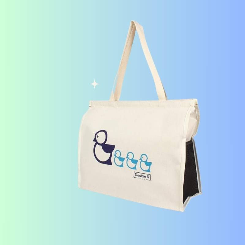 Shopping bags with zipper for your shopping