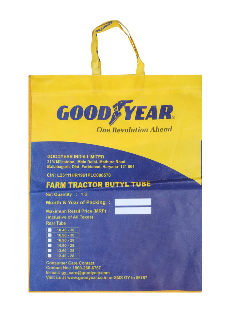 Goodyear Tyre Tube Non-Woven Laminated Packaging Bag