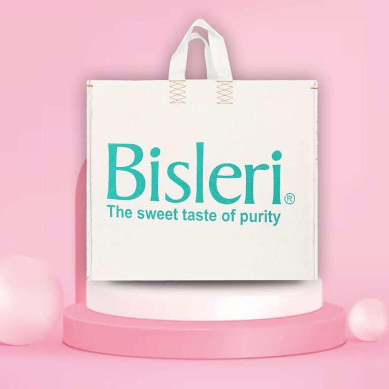 bisleri laminated Canvas Promotional Bag