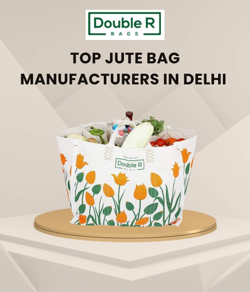 Explore Best Jute Bag Manufacturers in Delhi with Double R Bags